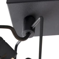 Industriespot schwarz 3-flammig - Suplux