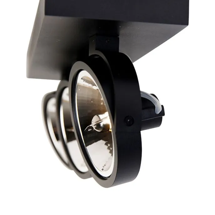 Industrie-Spot schwarz verstellbar 3-flammig - Go