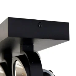 Industrie-Spot schwarz verstellbar 3-flammig - Go