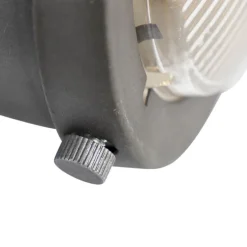 Industriespot Stahl mit Holz kippbar 4-Licht - Emado