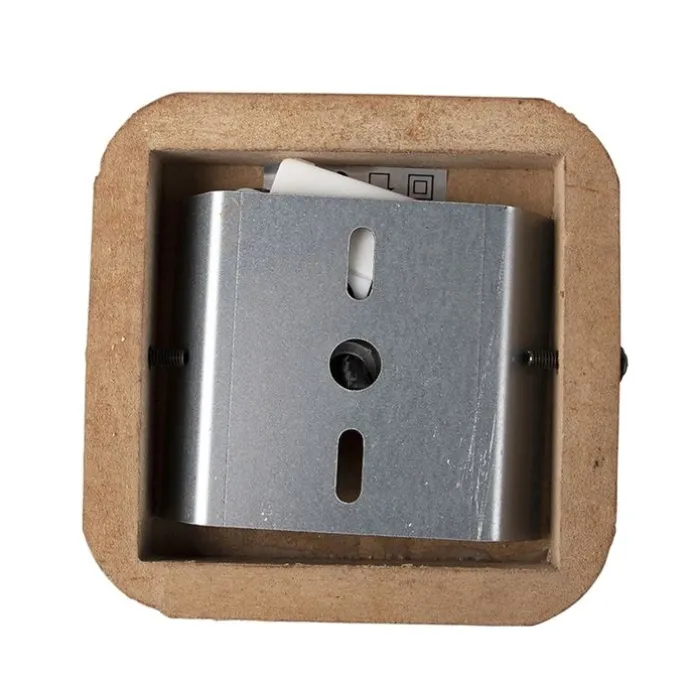 Industriespot Stahl mit Holz kippbar - Emado