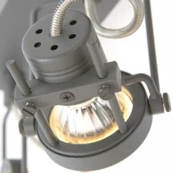 Industriestrahler anthrazit 3-Licht schwenkbar und neigbar - Suplux