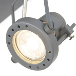 Industriestrahler anthrazit 3-Licht schwenkbar und neigbar - Suplux