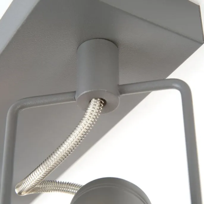 Industriestrahler anthrazit 3-Licht schwenkbar und neigbar - Suplux