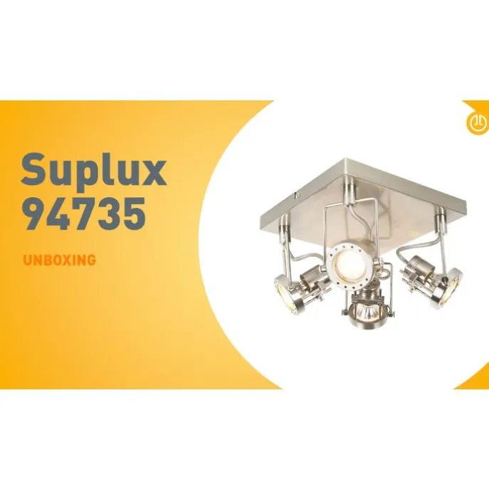 Industriestrahler 4-flammig schwenkbar - Suplux