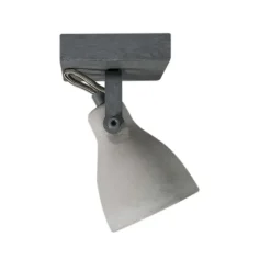 Industriestrahler grau Beton 1-flammig - Creto