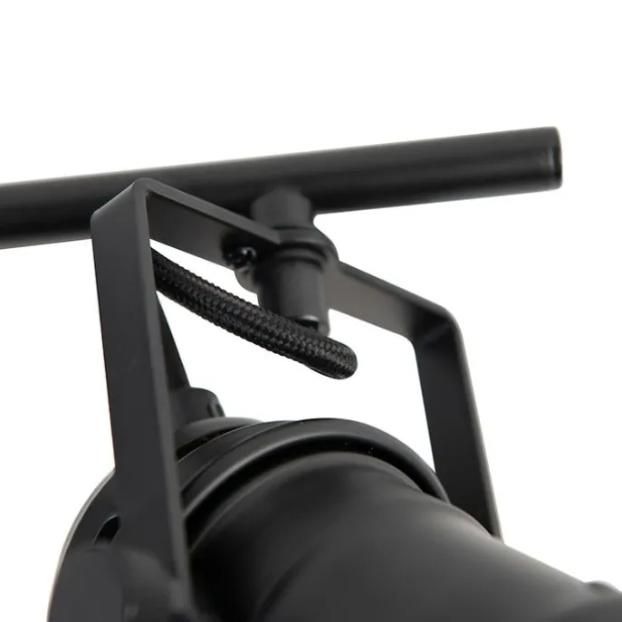 Industriestrahler schwarz 2-Licht mit Ventilen - Film