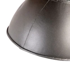 Industriestrahler schwarz mit Mangoholz 3 Lichter - Mangos