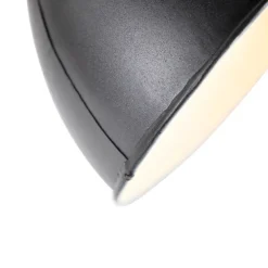 Industriestrahler schwarz mit Mangoholz 2-hell - Mangos