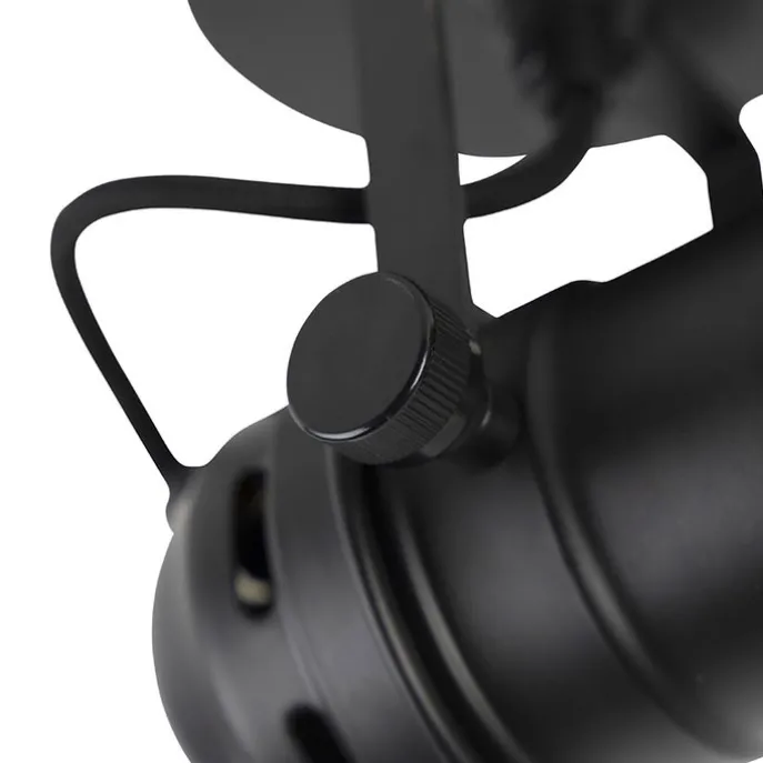 Industriestudio Spot schwarz GU10 mit Klappen - Film