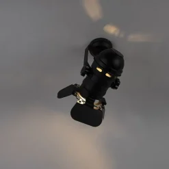 Industriestudio Spot schwarz drehbar und kippbar - Film