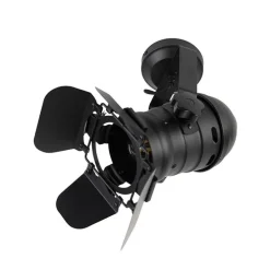 Industriestudio Spot schwarz drehbar und kippbar - Film