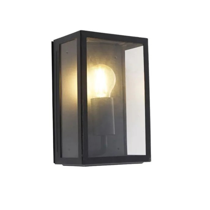 Intelligente Außenwandleuchte schwarz inkl. WLAN A60 IP44- Rotterdam 2