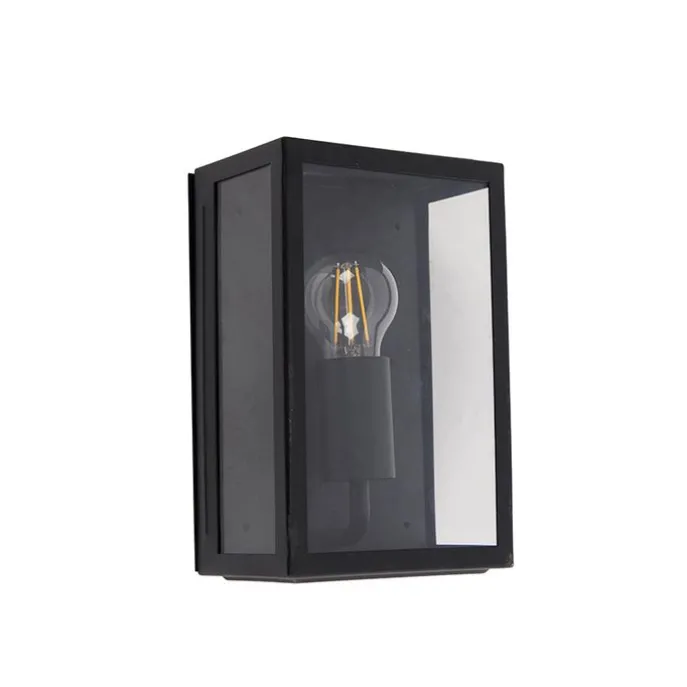 Intelligente Außenwandleuchte schwarz inkl. WLAN A60 IP44- Rotterdam 2