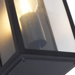 Intelligente Außenwandleuchte schwarz inkl. WLAN A60 IP44- Rotterdam 2