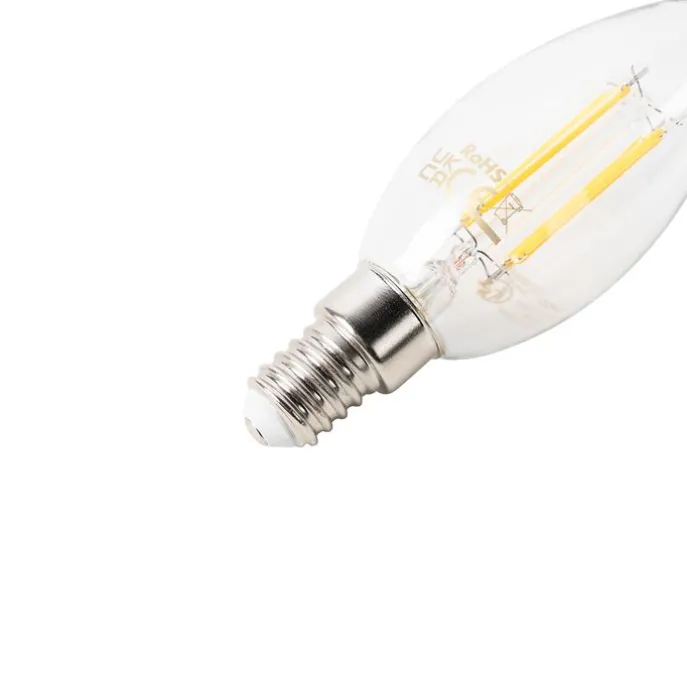 Intelligente dimmbare E14-LED-Lampe B35 4,5 W 470 lm 2700 K