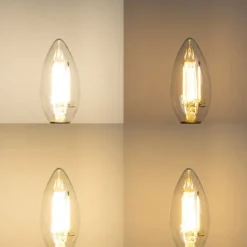 Intelligente dimmbare E14-LED-Lampe B35 4,5 W 470 lm 2700 K