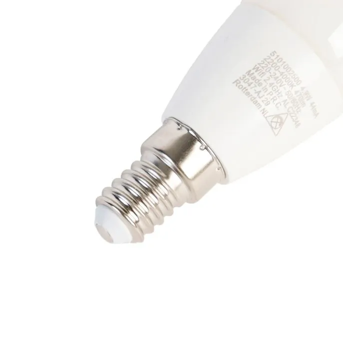 Intelligente E14 LED-Lampe B35 4,9W 470lm 2200-4000K