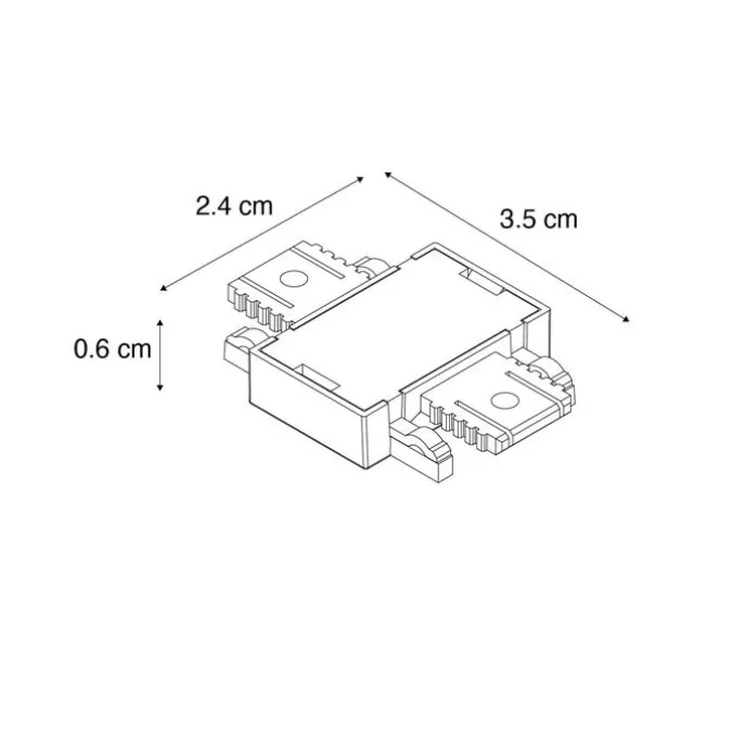 I-Verbinder Schiene Schwarz 1-phasig - Magnetic
