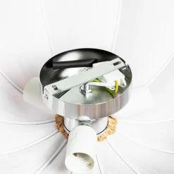 Japandi Deckenleuchte Beige 52cm 3-flammig - Plu