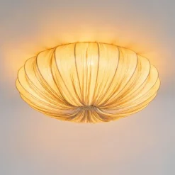 Japandi Deckenleuchte Beige 60cm 5-flammig - Plu