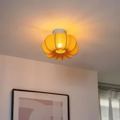 Japandi Deckenleuchte Gold 27cm - Plu Asyesha