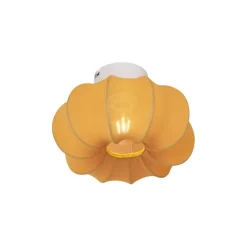 Japandi Deckenleuchte Gold 27cm - Plu Asyesha