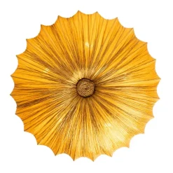 Japandi Deckenleuchte Gold 60cm 5-flammig - Plu