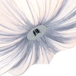 Japandi Deckenleuchte Grau Seide 52cm 3-flammig - Plu