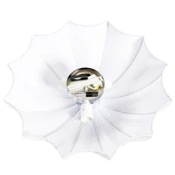 Japandi Deckenleuchte Grau Seide 52cm 3-flammig - Plu