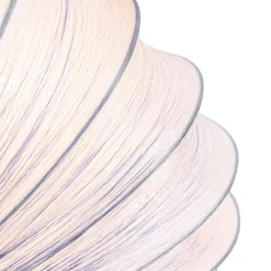 Japandi Deckenleuchte Grau 60cm 5-flammig - Plu