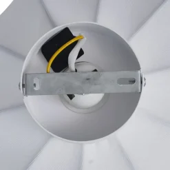 Japandi Deckenleuchte Weiß 27cm - Plu Asyesha