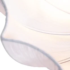 Japandi Deckenleuchte Weiß Seide 52cm 3-flammig - Plu