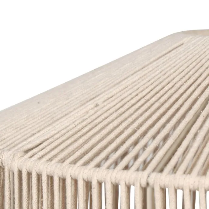 Japandi hanglamp bruin touw 46cm - Svea