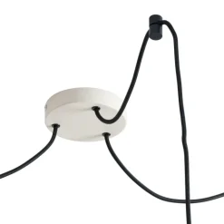 Japandi Hängelampe Beige 50cm 3-flammig - Plu