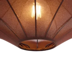 Japandi Hängelampe braun 50cm 3-flammig - Plu