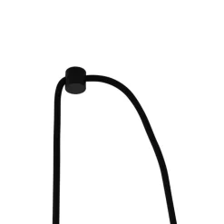 Japandi-Pendelleuchte Schwarz mit Bambus 2-flammig - Kea