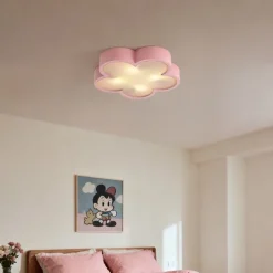 Kinder Deckenleuchte Rosa und Weiß - Lucille