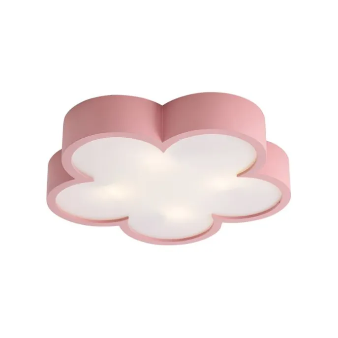 Kinder Deckenleuchte Rosa und Weiß - Lucille