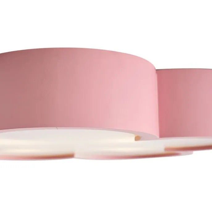 Kinder Deckenleuchte Rosa und Weiß - Lucille