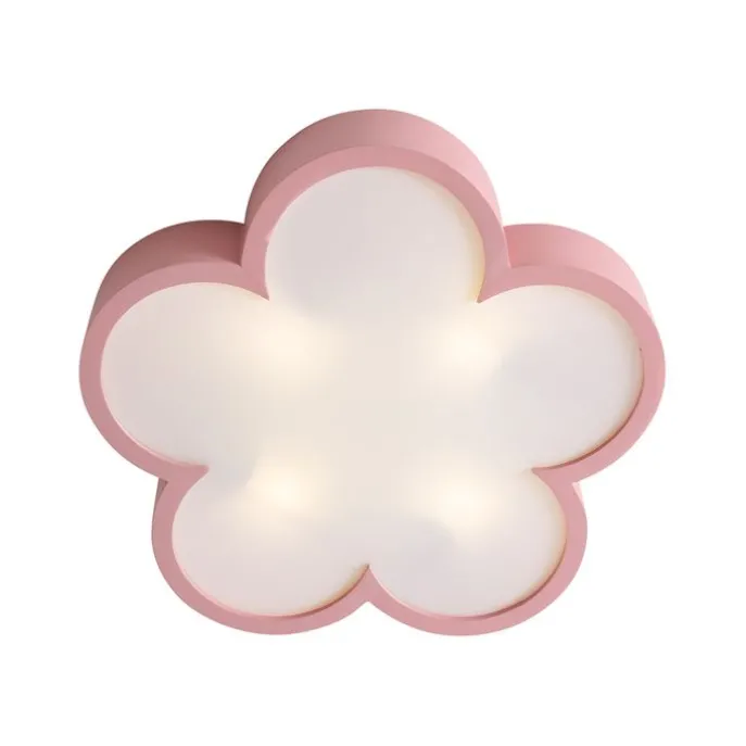 Kinder Deckenleuchte Rosa und Weiß - Lucille