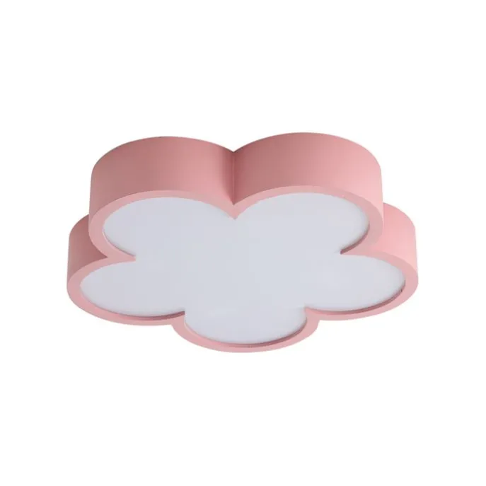 Kinder Deckenleuchte Rosa und Weiß - Lucille