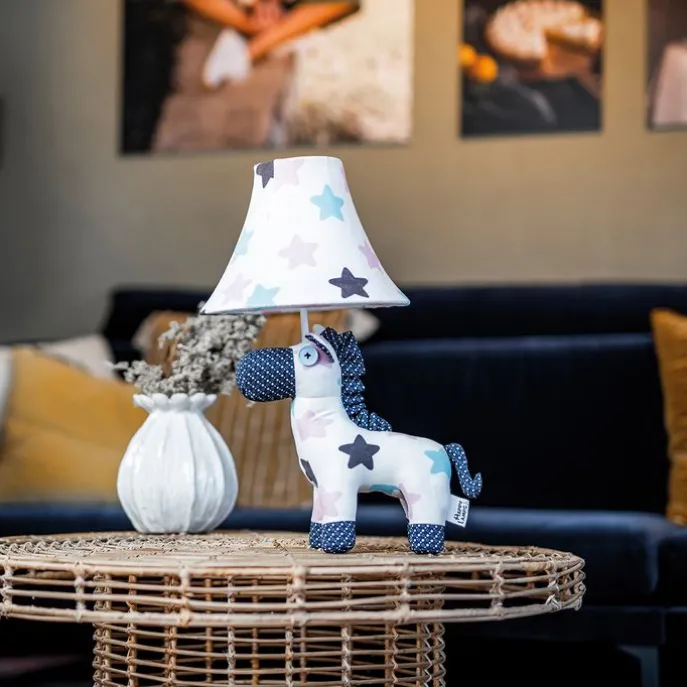 Kinder Tischleuchte Pferd Sterne inkl. LED - Finn