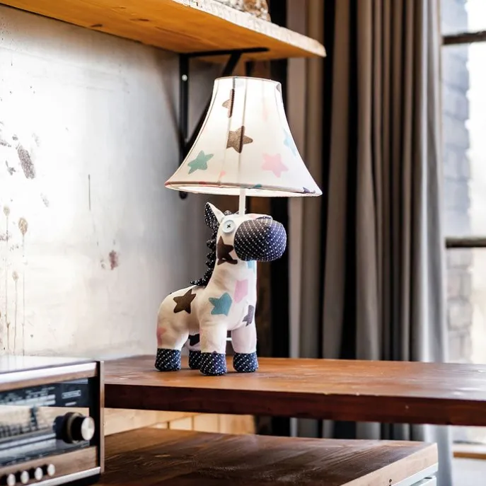 Kinder Tischleuchte Pferd Sterne inkl. LED - Finn