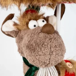 Kinder-Tischleuchte Rentier Braun inkl. LED - Rudi