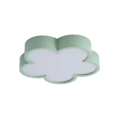 Kinderzimmer-Deckenleuchte Grün mit Weiß - Lucille