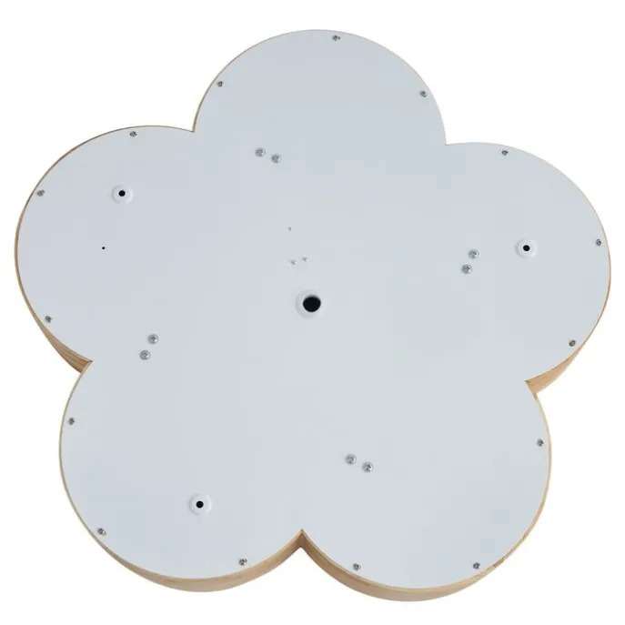 Kinderzimmer-Deckenleuchte Holz mit Weiß - Lucille