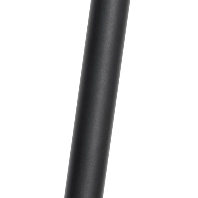 Klassische Außenlaterne schwarz 135 cm IP44 - Berta