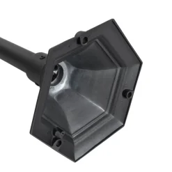 Klassische Außenlaterne schwarz 135 cm IP44 - Berta