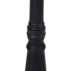 Klassische Außenlaterne schwarz 3-flammig IP44 - New Haven